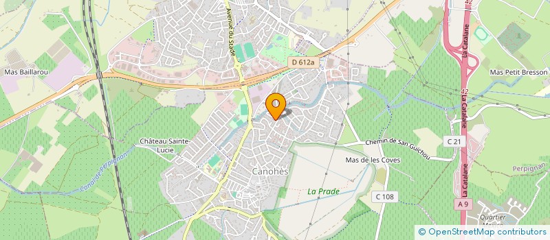 localisation de l'entreprise MADAME CELIA LLADO  CANOHES