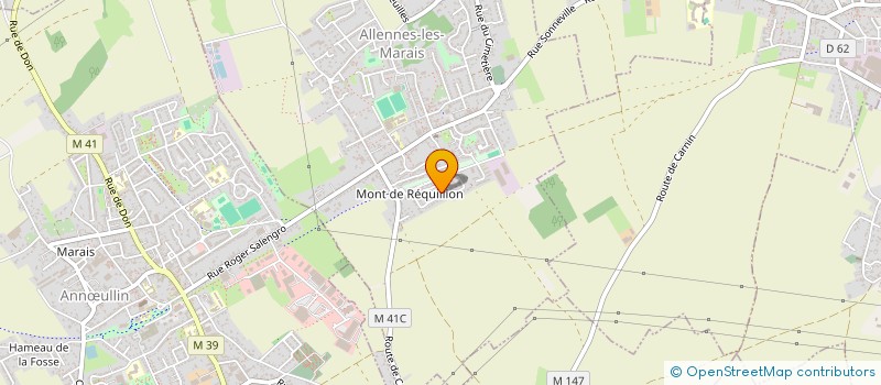 localisation de l'entreprise MADAME CELIA LONGUEPEE  ALLENNES-LES-MARAIS