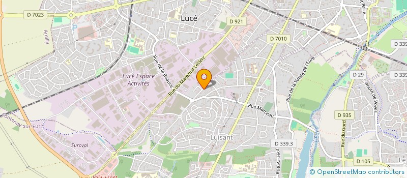 localisation de l'entreprise MADAME CELIA LOPEZ à LUISANT