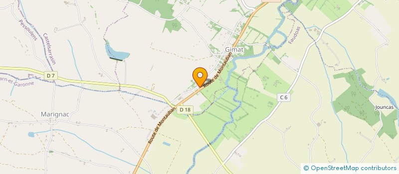 localisation de l'entreprise MADAME CELIA LORENZI  GIMAT