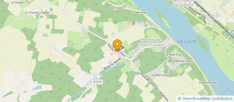 localisation de l'entreprise MADAME CELIA LOUCHE  GENNES-VAL-DE-LOIRE