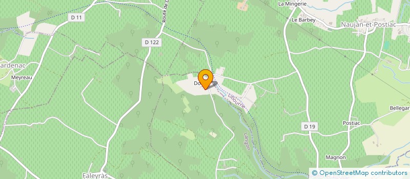 localisation de l'entreprise MADAME CELIA LUBERT  ROMAGNE