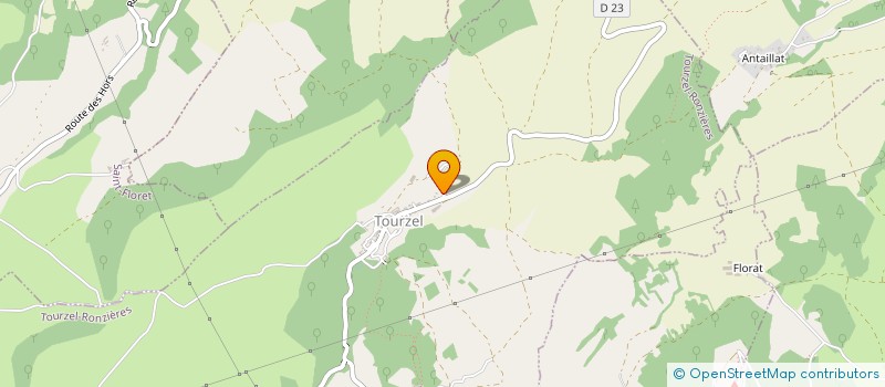 localisation de l'entreprise MADAME CELIA MAGNE  TOURZEL-RONZIERES