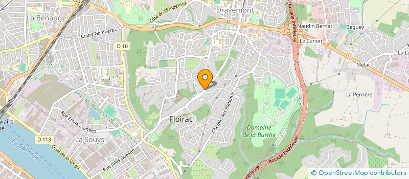 localisation de l'entreprise MADAME CELIA MAIDOUCHE  FLOIRAC