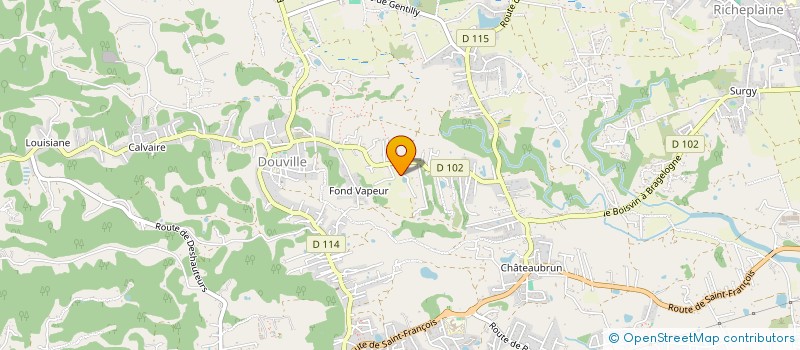 localisation de l'entreprise MADAME CELIA MARIVAL  SAINTE-ANNE