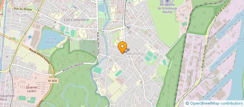 localisation de l'entreprise MADAME CELIA MARQUET à STRASBOURG