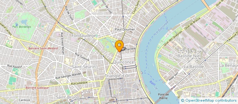 localisation de l'entreprise MADAME CELIA MARTIN  BORDEAUX