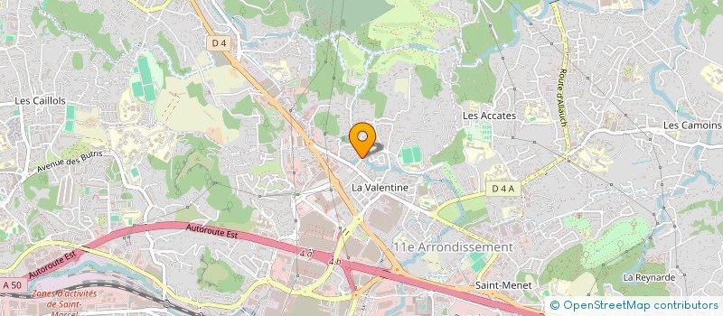 localisation de l'entreprise MADAME CELIA MARTINEZ  ALLAUCH