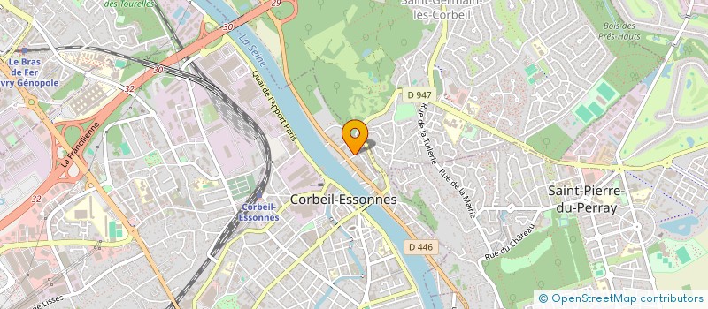 localisation de l'entreprise MADAME CELIA MATEUS à CORBEIL-ESSONNES