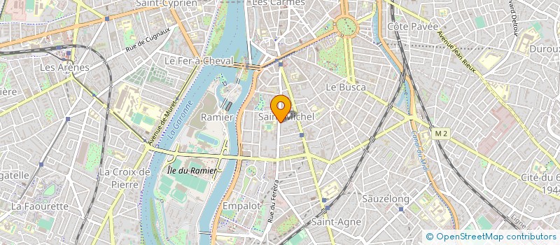 localisation de l'entreprise MADAME CELIA MAYRAN à TOULOUSE