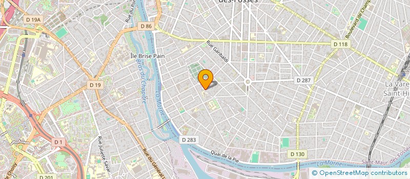 localisation de l'entreprise MADAME CELIA MEURICE à SAINT-MAUR-DES-FOSSES