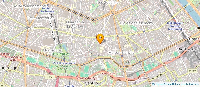 localisation de l'entreprise MADAME CELIA MICHEL  PARIS