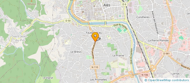 localisation de l'entreprise MADAME CELIA MISCHIS  ALES