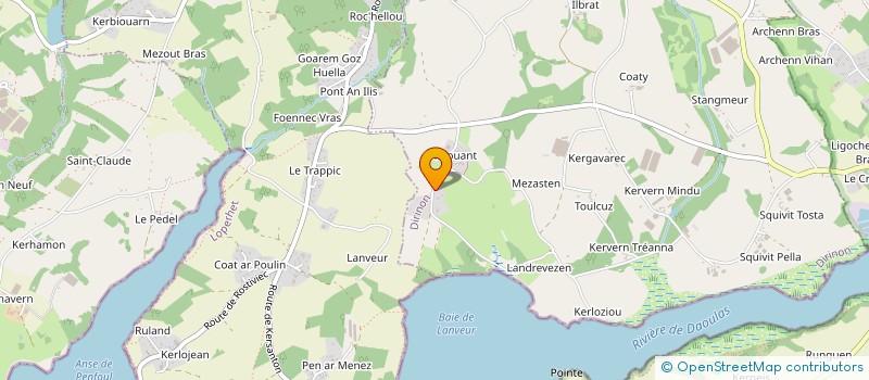 localisation de l'entreprise MADAME CELIA MOREL  DIRINON