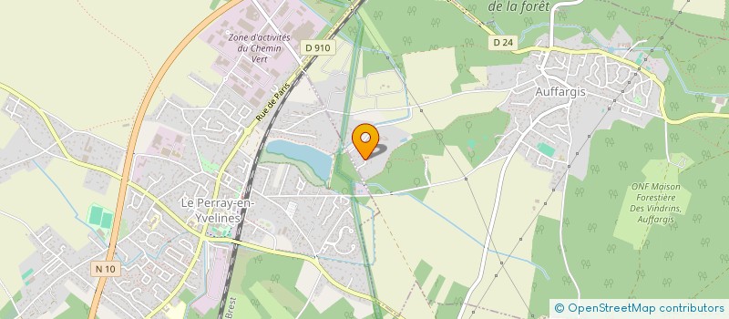 localisation de l'entreprise MADAME CELIA MORUZZI  AUFFARGIS