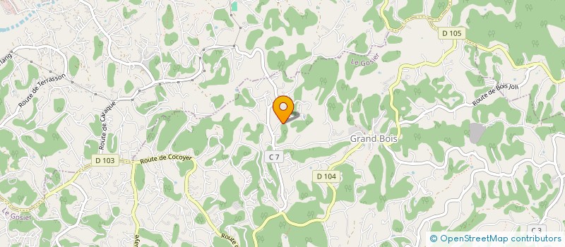 localisation de l'entreprise MADAME CELIA NAGAU  LE GOSIER