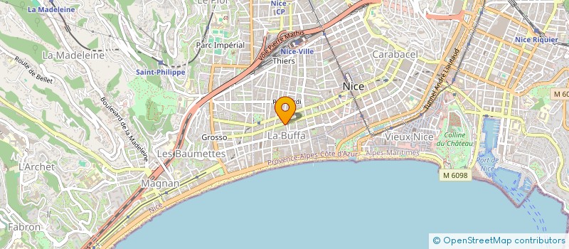 localisation de l'entreprise MADAME CELIA NEDJAR  NICE