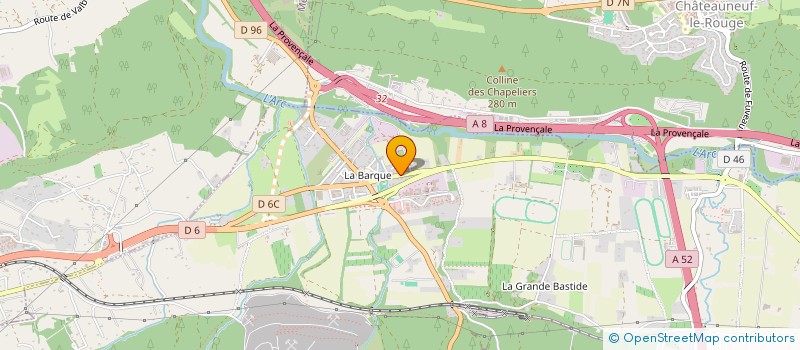 localisation de l'entreprise MADAME CELIA NENCIONI  FUVEAU