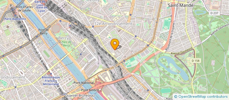 localisation de l'entreprise MADAME CELIA OURRAD  PARIS