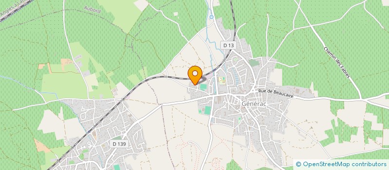 localisation de l'entreprise MADAME CELIA PARIS  GENERAC