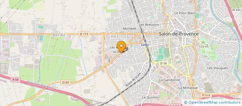 localisation de l'entreprise MADAME CELIA PAUMIER  LE BEAUSSET