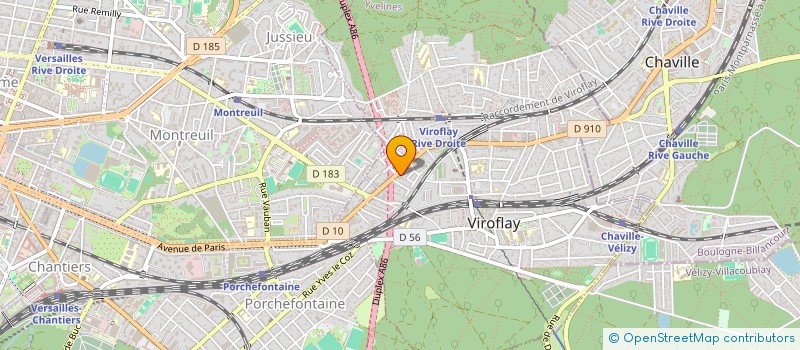 localisation de l'entreprise MADAME CELIA PICQ  VIROFLAY