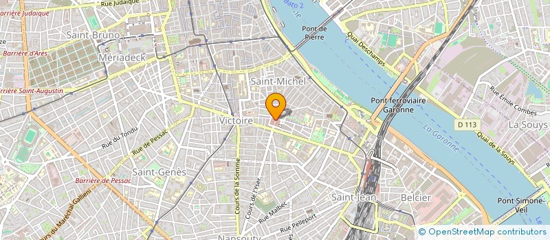 localisation de l'entreprise MADAME CELIA PONSIN  BORDEAUX