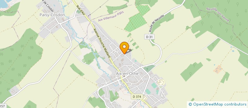 localisation de l'entreprise MADAME CELIA PRISSETTE  AIX-VILLEMAUR-PALIS