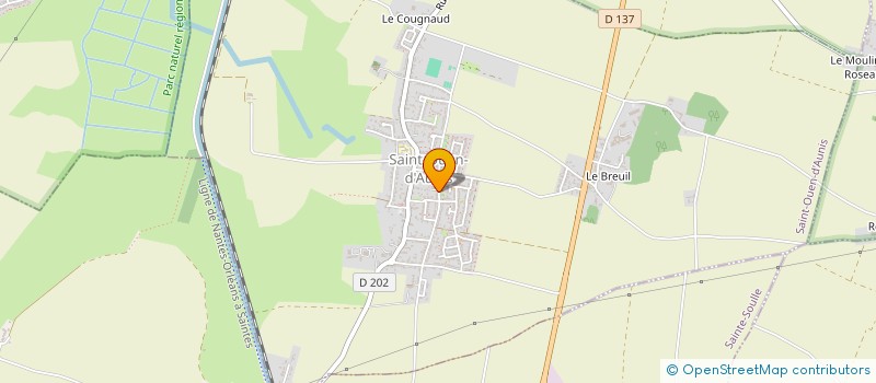 localisation de l'entreprise MADAME CELIA RAINIS  SAINT-OUEN-D'AUNIS