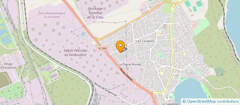 localisation de l'entreprise MADAME CELIA RAMBOUR  ISTRES