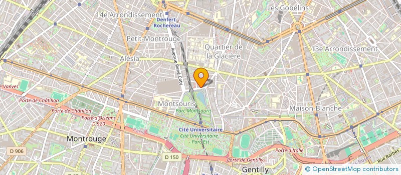 localisation de l'entreprise MADAME CELIA RAMOS  PARIS