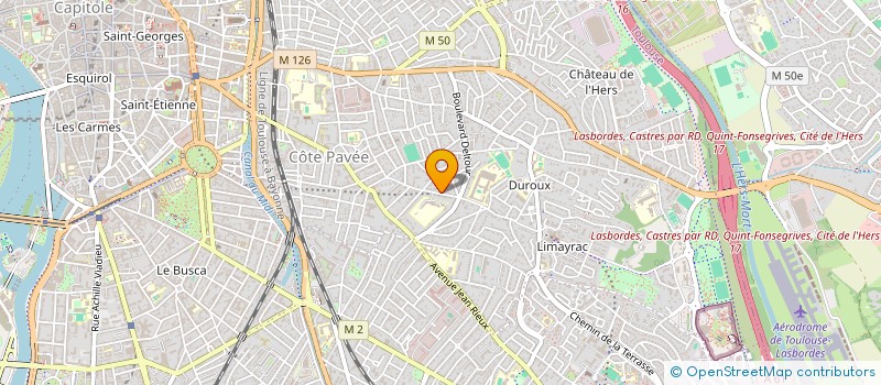 localisation de l'entreprise MADAME CELIA RASCOL à TOULOUSE
