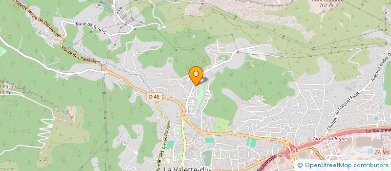 localisation de l'entreprise MADAME CELIA RASSAT à LA VALETTE-DU-VAR