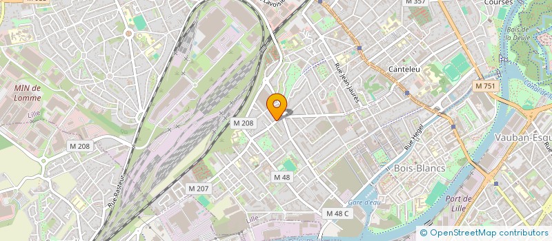localisation de l'entreprise MADAME CELIA REGIS à LILLE