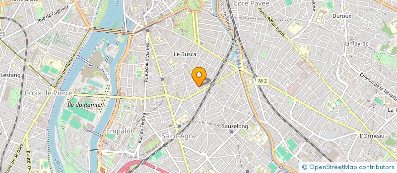 localisation de l'entreprise MADAME CELIA ROBERT  TOULOUSE