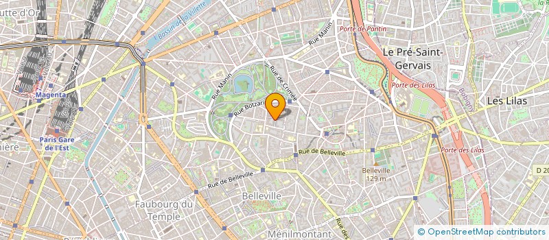 localisation de l'entreprise MADAME CELIA ROLAND-GOSSELIN  PARIS