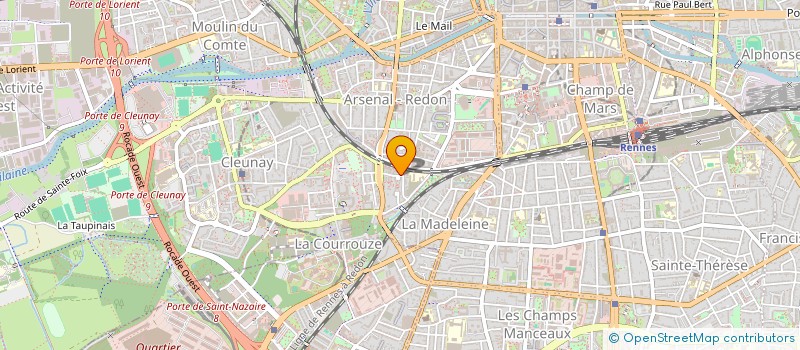 localisation de l'entreprise MADAME CELIA ROUILLON à RENNES