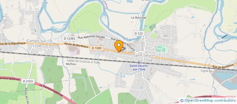 localisation de l'entreprise MADAME CELIA SAIDI  SAINT-SEURIN-SUR-L'ISLE