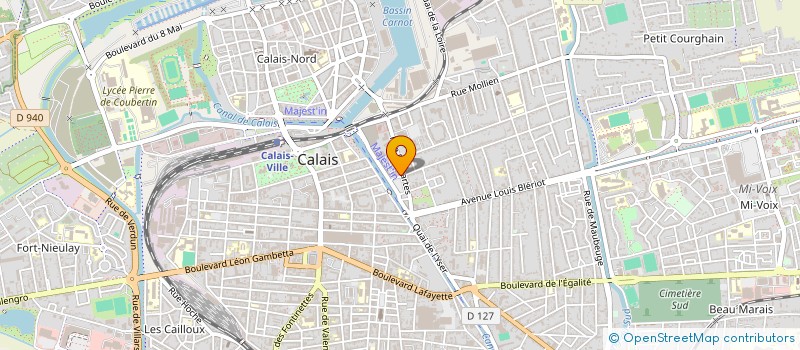 localisation de l'entreprise MADAME CELIA SALOME  CALAIS