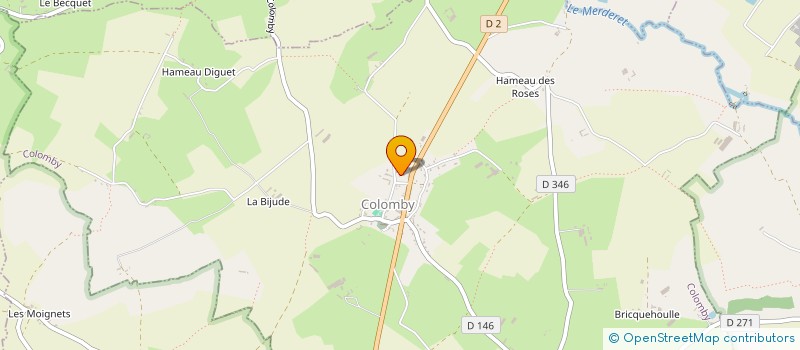 localisation de l'entreprise MADAME CELIA SANTAIS  COLOMBY