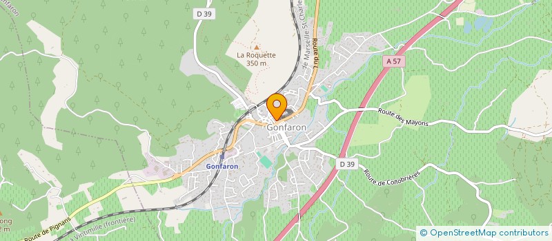 localisation de l'entreprise MADAME CELIA SAUTRON  GONFARON