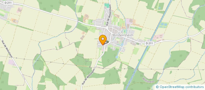 localisation de l'entreprise MADAME CELIA SCHAAF  BINDERNHEIM