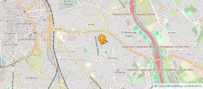 localisation de l'entreprise MADAME CELIA SCHIAVI à TOULOUSE