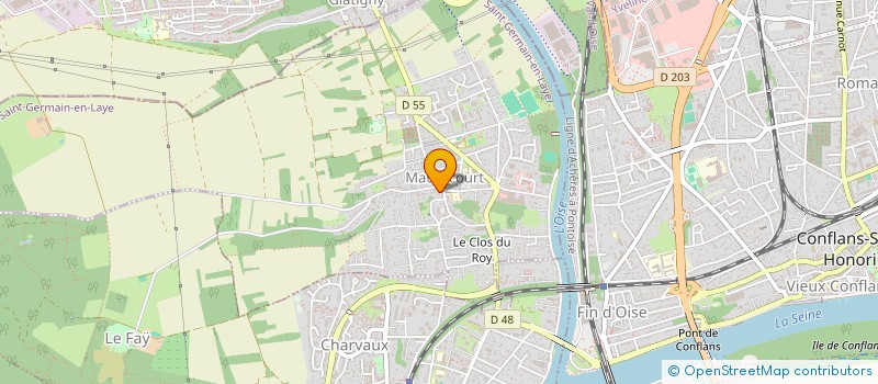 localisation de l'entreprise MADAME CELIA SCHOUTTETEN  MAURECOURT