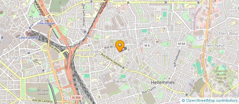 localisation de l'entreprise MADAME CELIA SEDDAK  LILLE