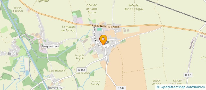 localisation de l'entreprise MADAME CELIA TAMPIGNY  SANCOURT