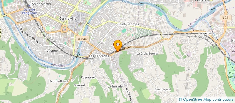 localisation de l'entreprise MADAME CELIA TAURISSON  BOULAZAC ISLE MANOIRE