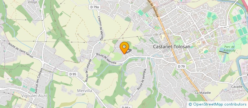 localisation de l'entreprise MADAME CELIA TAVERRITI CERVERO à TOULOUSE