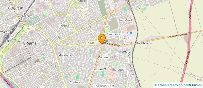 localisation de l'entreprise MADAME CELIA TERRAZZANO  REIMS