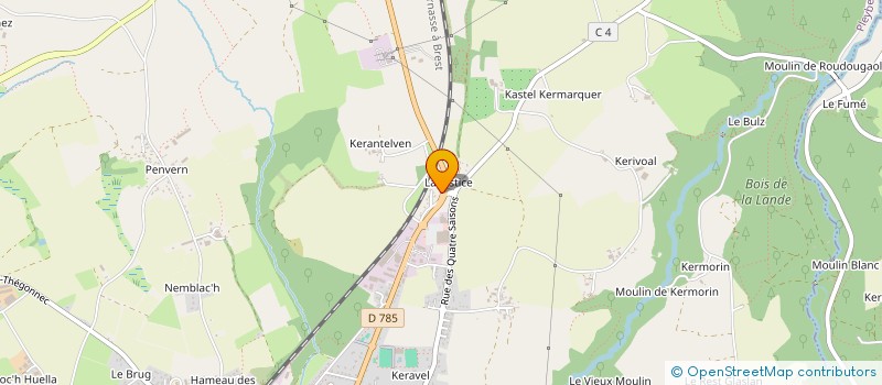 localisation de l'entreprise MADAME CELIA THINEL  PLEYBER-CHRIST